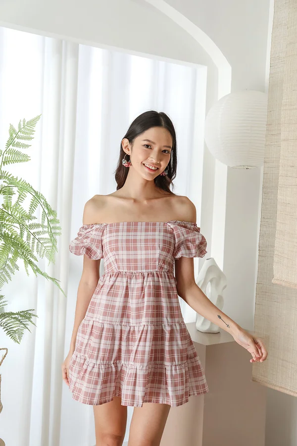 So Plaid to Meet You Babydoll Dress