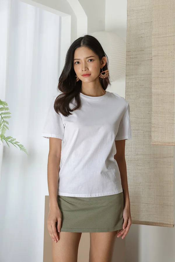 Basic Effortless Ease Tee White