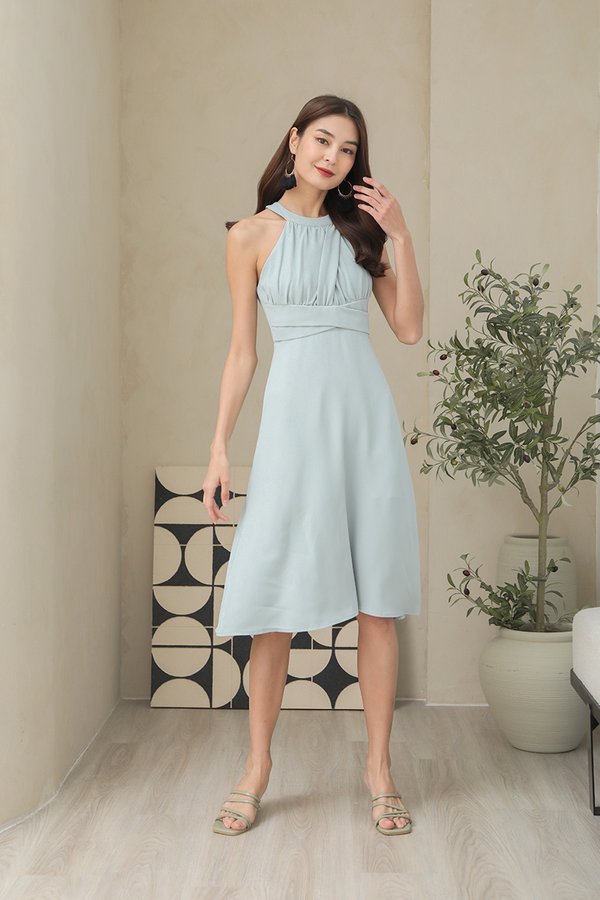 High Time for Grecian Shirs Dress Mist Green