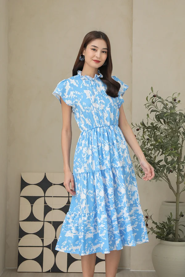 Aegean AttaGirl Florals Tier Dress