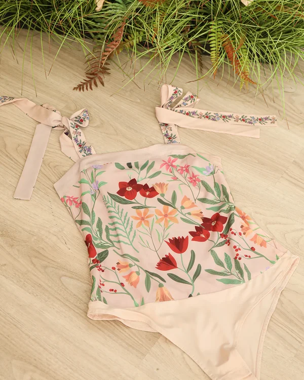 Pavillon de Flore Tie Straps Bodysuit
