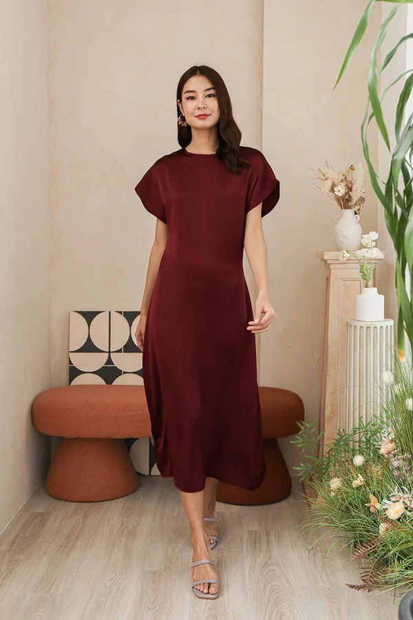 Hues Run Deep Butterfly Sleeve Dress