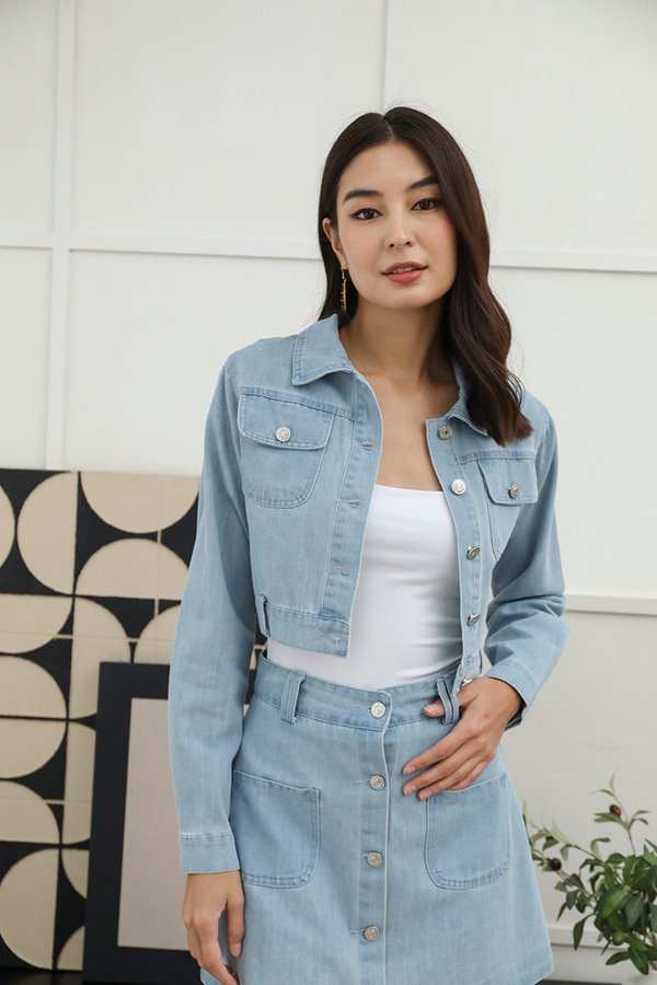 Cruising Denim Altitudes Shirt Jacket Lightwash