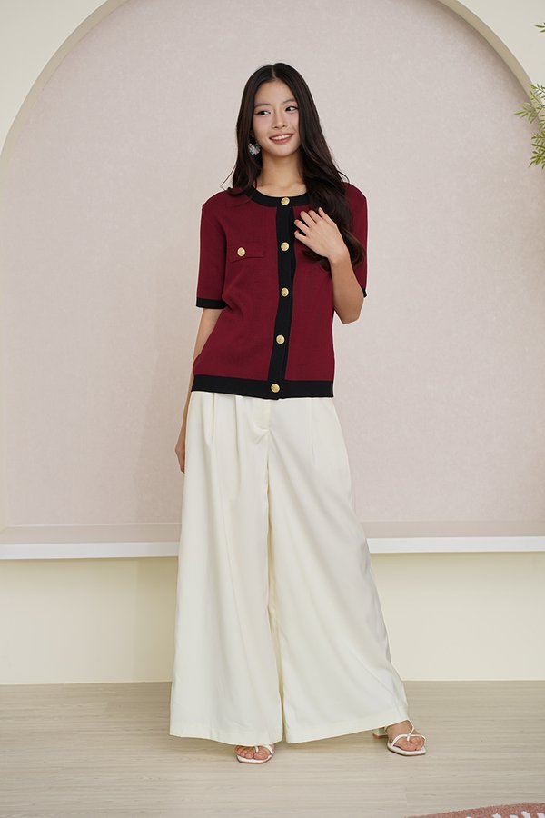 Unparalleled Parity Pleated Palazzo Pants Tofu