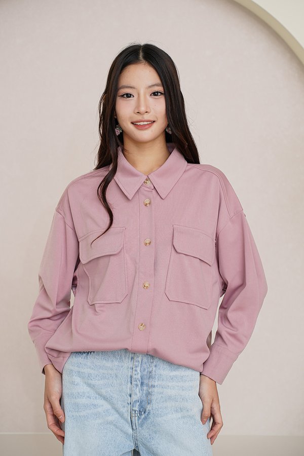 Primed for Pink Shirt Blouse
