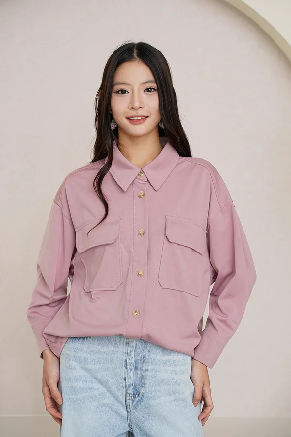 Primed for Pink Shirt Blouse