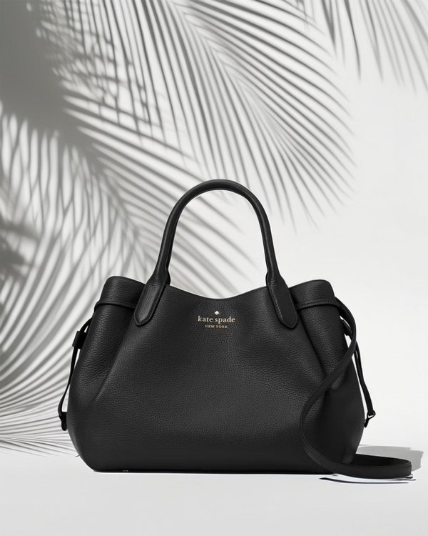 Kate Spade Dumpling Large Satchel Bag Black