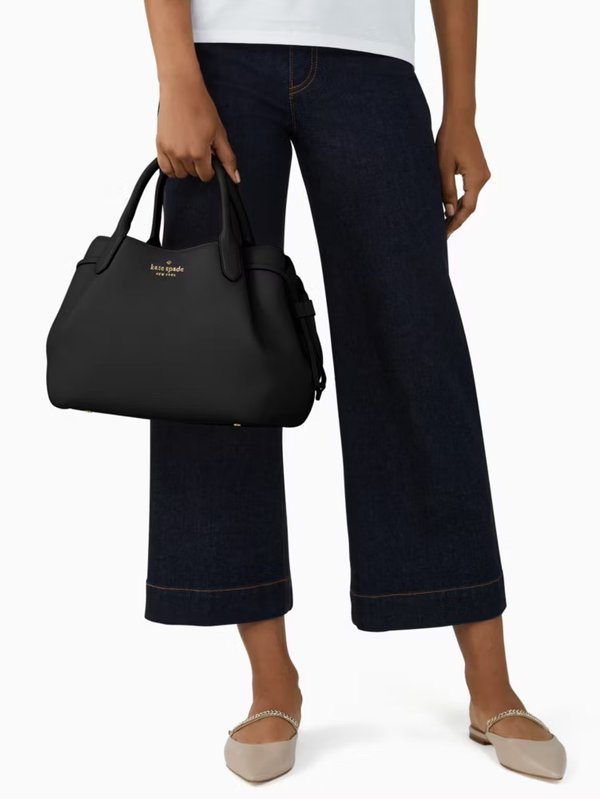 Kate Spade Dumpling Large Satchel Bag Black
