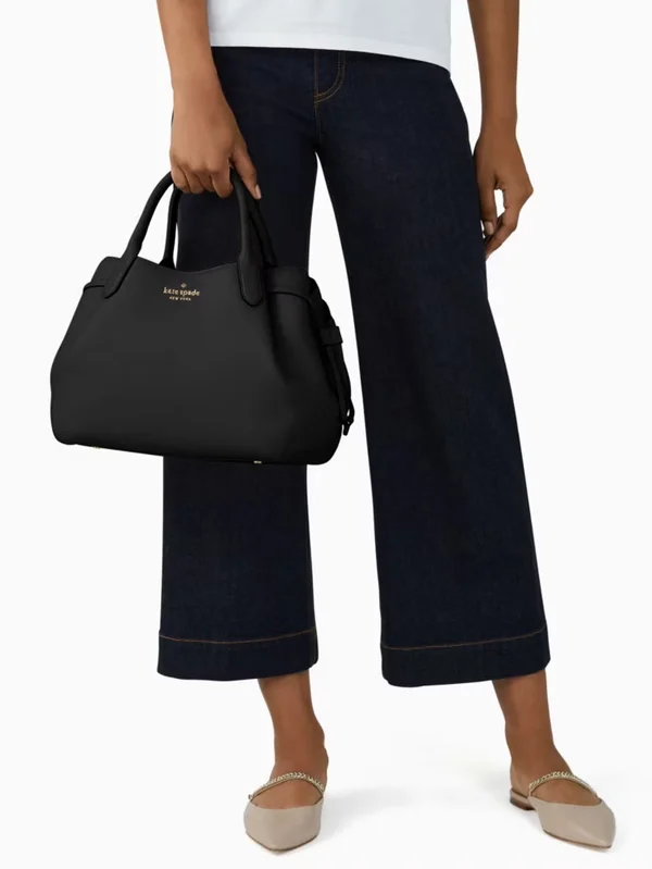 Kate Spade Dumpling Large Satchel Bag Black