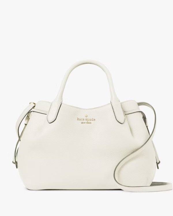Kate Spade Dumpling Large Satchel Bag Meringue