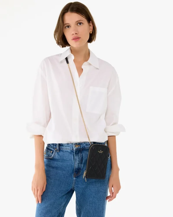 Kate Spade Carey Quilted North South Phone Crossbody