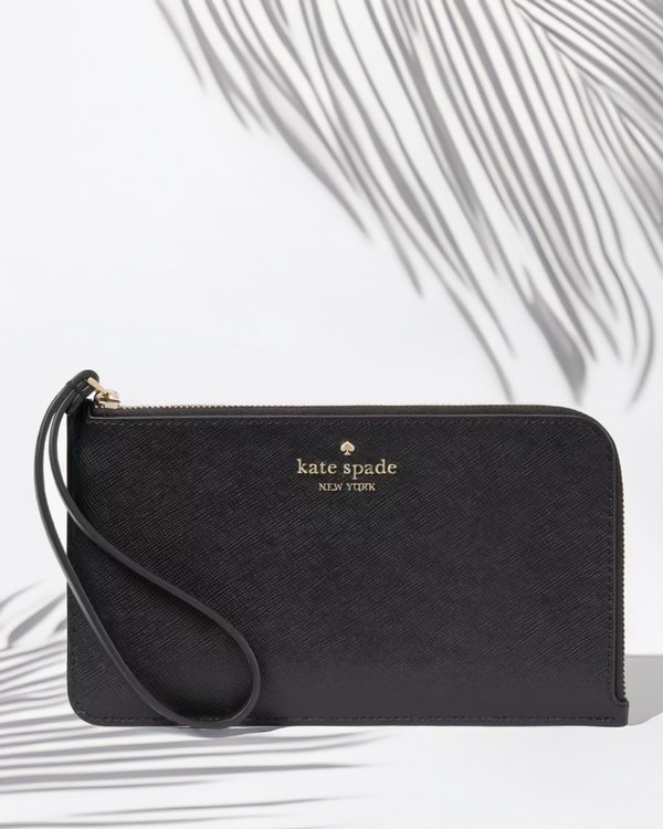 Kate Spade Lucy Wristlet Black