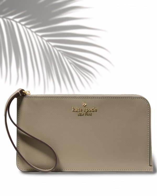 Kate Spade Lucy Wristlet Oyster Shell