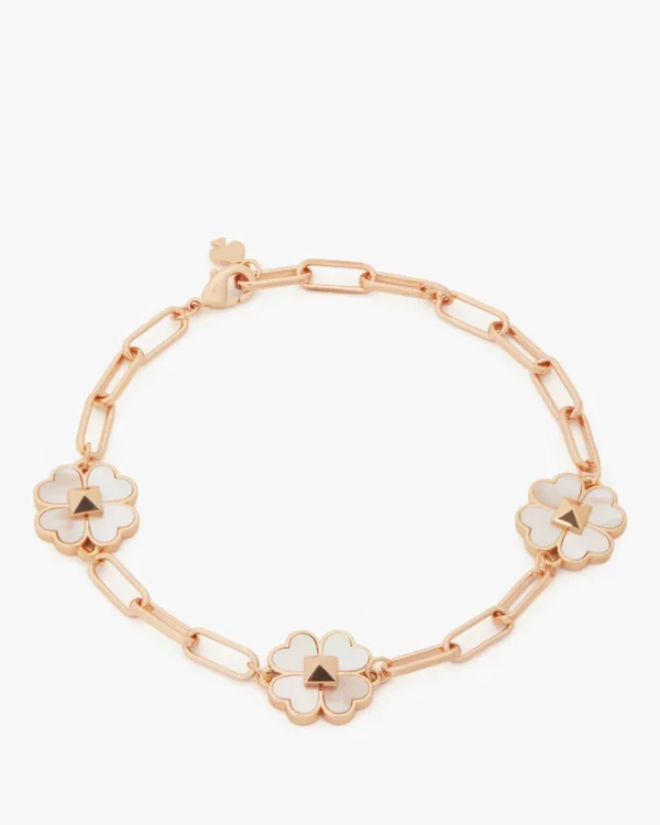 Kate Spade Spades & Studs Chain Link Bracelet