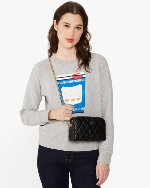 Kate Spade Carey Chain Camera Bag Black