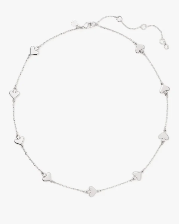 Kate Spade Metal Scatter Necklace Silver