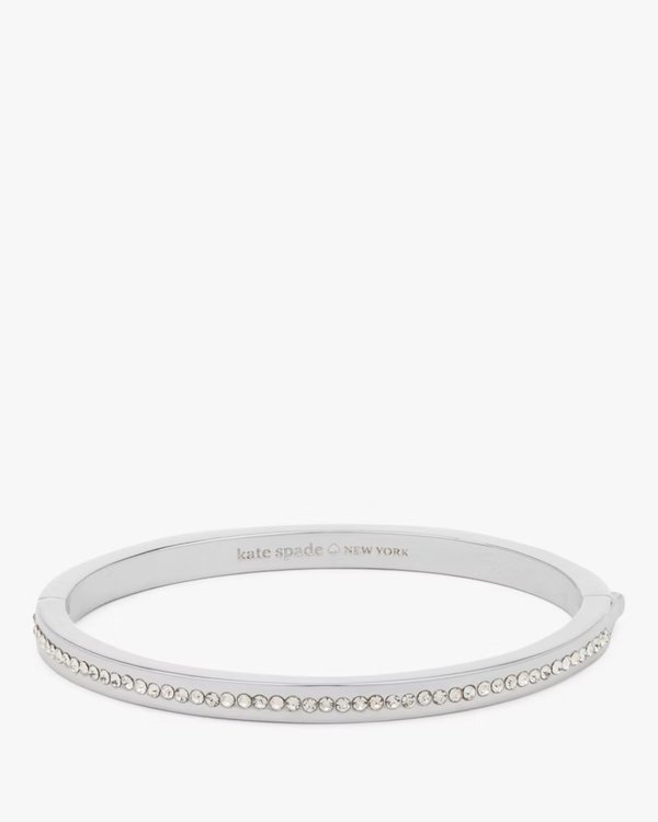 Kate Spade Ring It Up Pave Bangle Silver