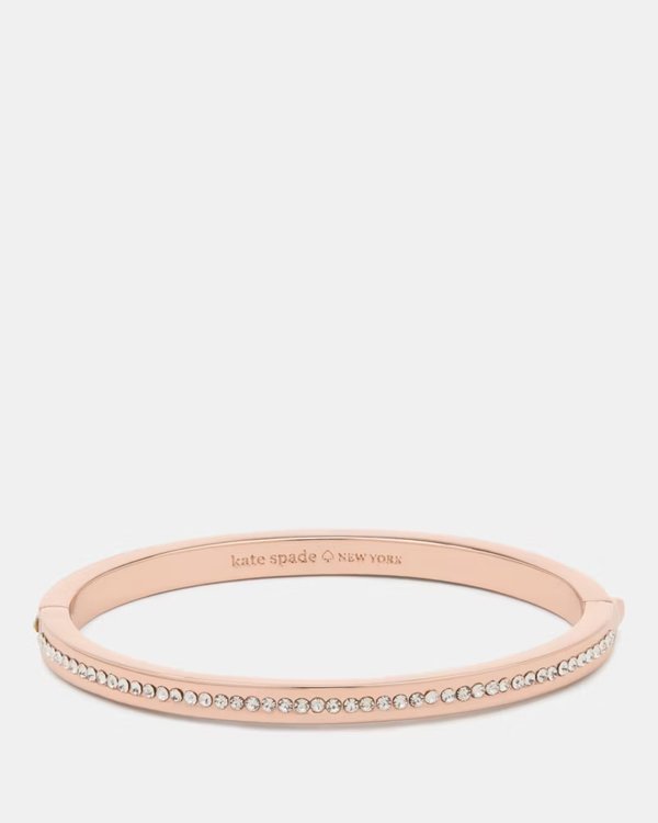 Kate Spade Ring It Up Pave Bangle Rose Gold