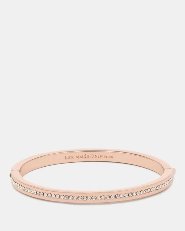 Kate Spade Ring It Up Pave Bangle Rose Gold
