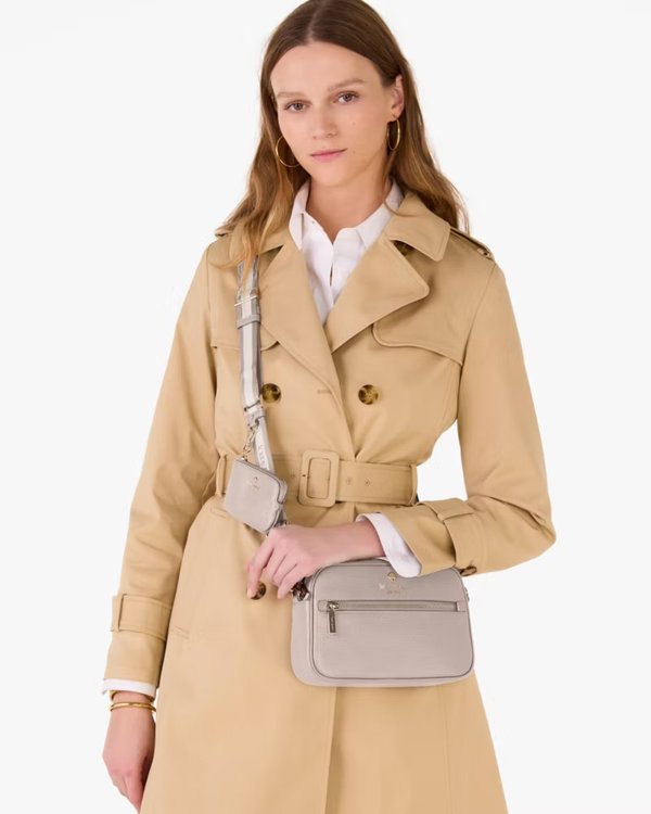Kate Spade Emma Camera Bag Cozy Grey