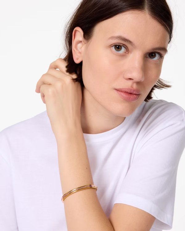 Kate Spade Ring It Up Pave Bangle Rose