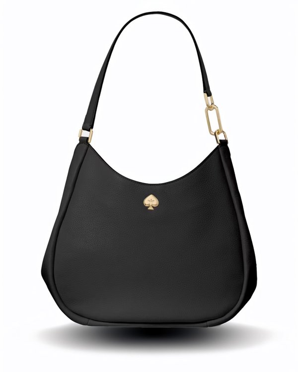 Kate Spade Kayla Large Triple Compartment Shoulder Bag Black