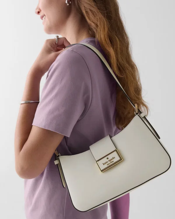 Kate Spade Reegan Small Shoulder Bag Meringue