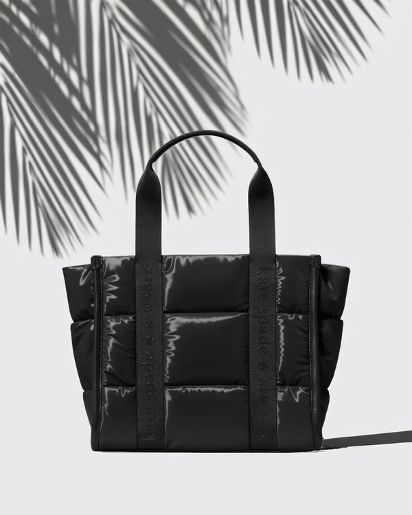 Kate Spade Kip Puffy Small Tote Black