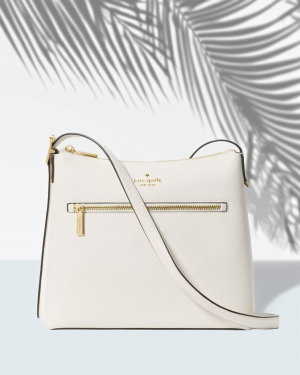 Kate Spade 454 Swingpack Buckle Crossbody Meringue