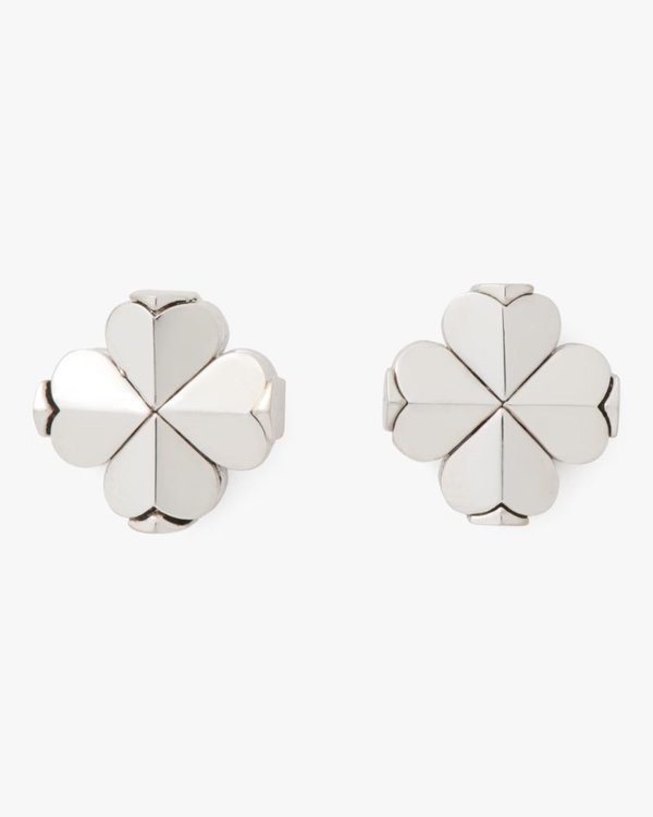 Kate Spade Flower Studs Silver