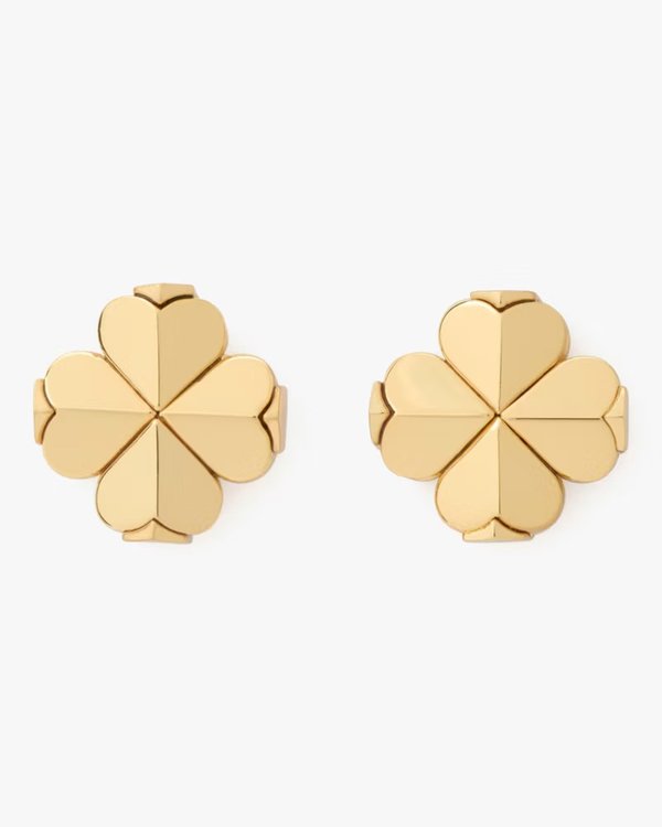 Kate Spade Flower Studs Gold