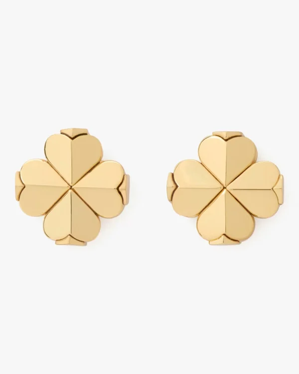 Kate Spade Flower Studs Gold