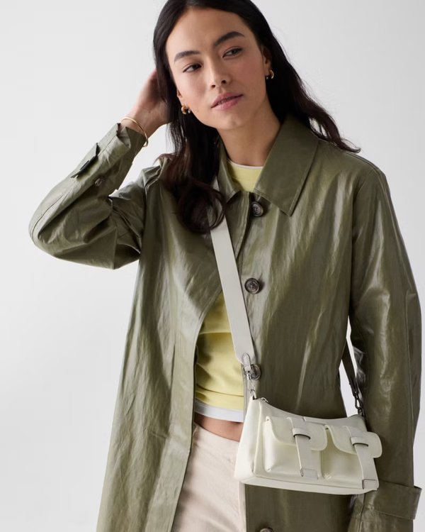 Kate Spade Carter Nylon Cargo Crossbody Bag Meringue
