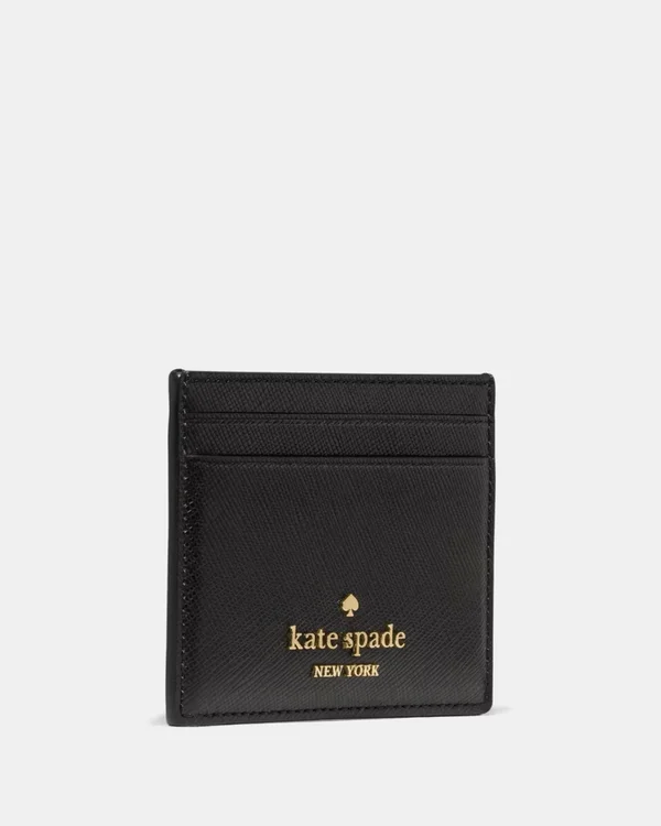 Kate Spade Small Slim Card Holder Black
