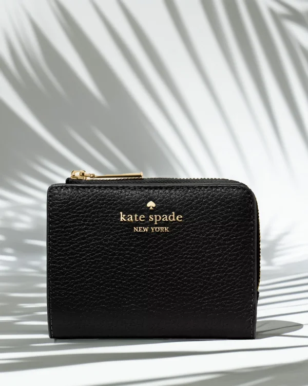 Kate Spade Small L Zip Wallet Black