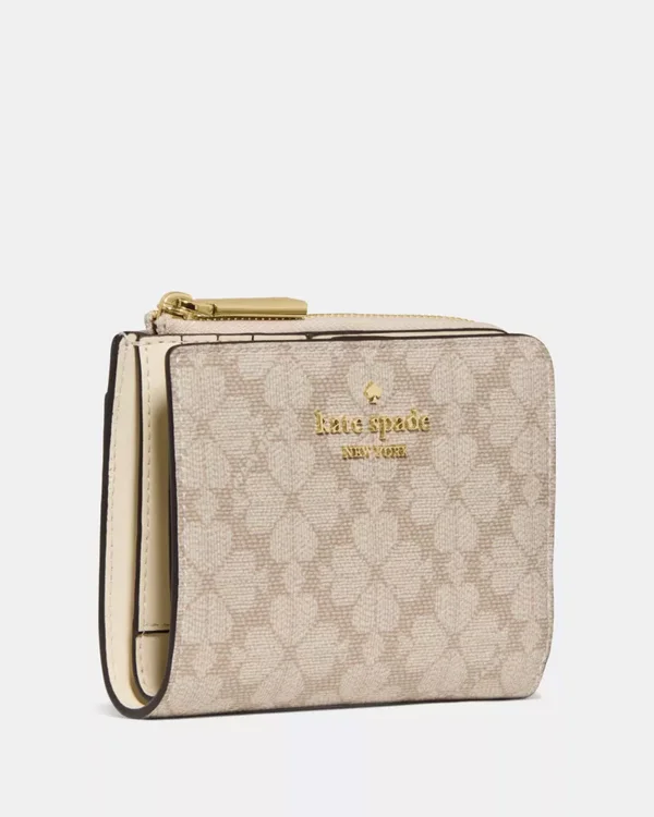 Kate Spade Flower Small L Zip Wallet