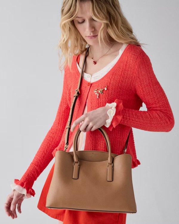 Kate Spade Thompson Street Satchel Bag Tuscan Brown
