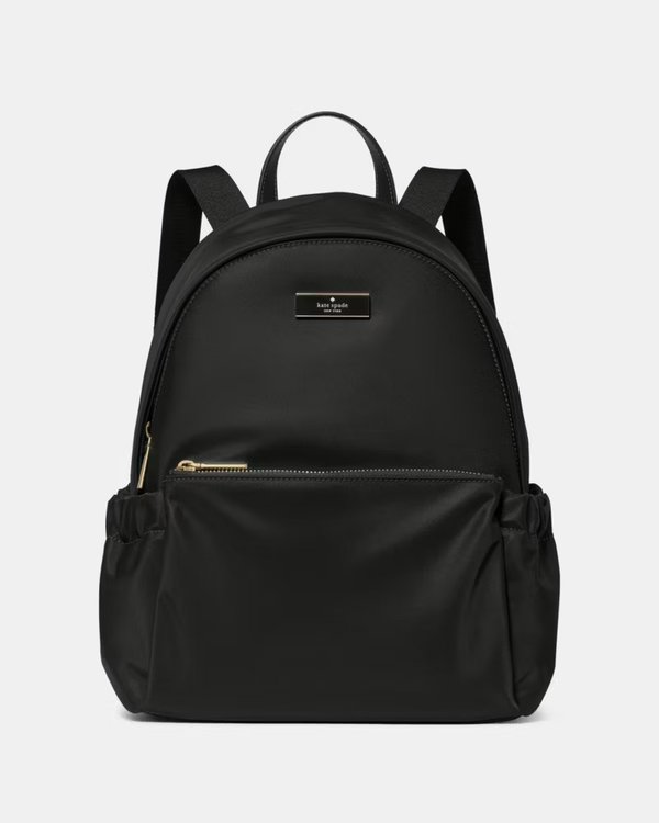 Kate Spade Carter Nylon Dome Backpack Black