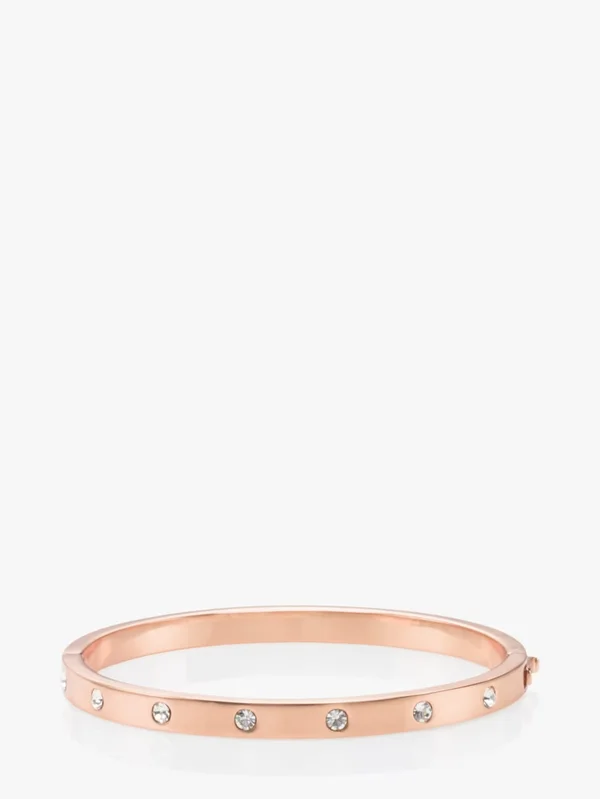Kate Spade Set In Stone Hinged Bangle