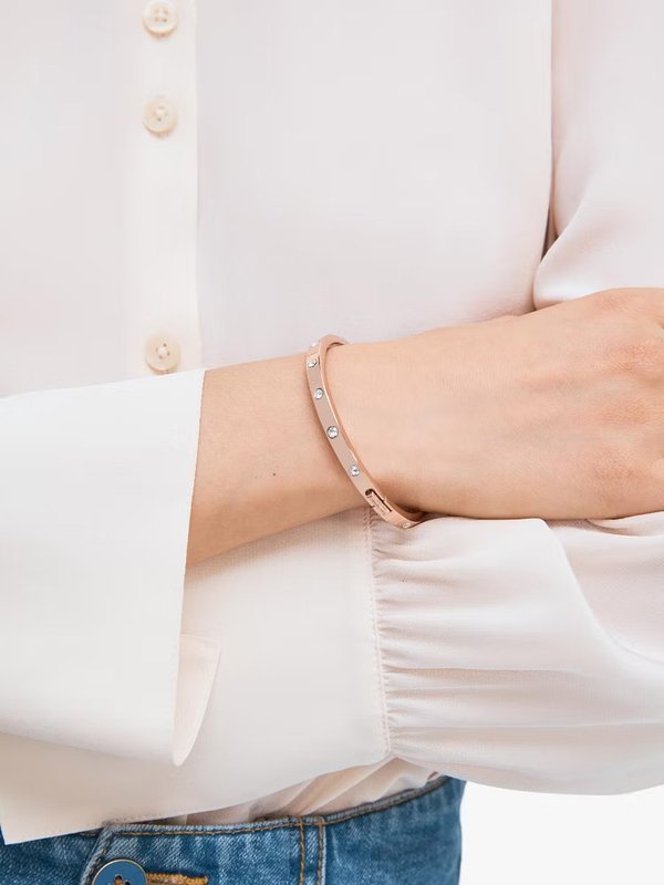 Set In Stone Hinged Bangle