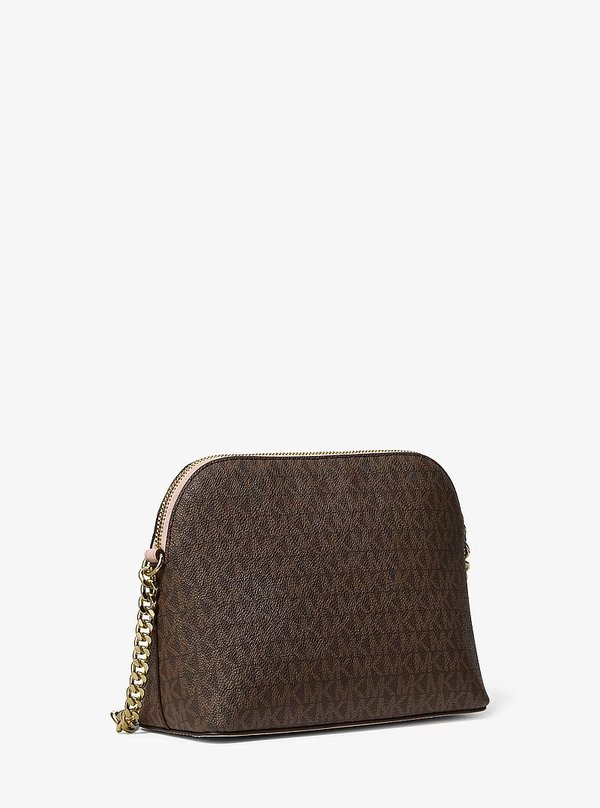 Michael Kors Medium Logo Crossbody Bag PWD BLUSH
