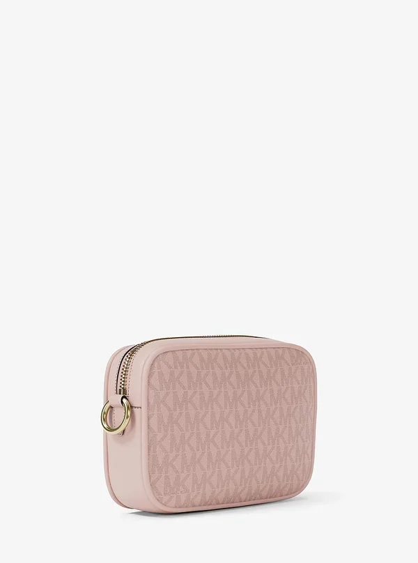 Michael Kors Small Logo Camera Crossbody Bag PWD Blush