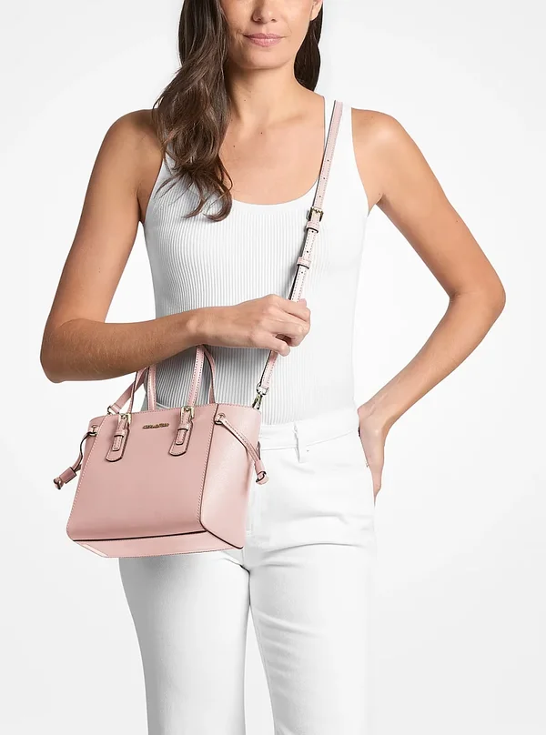Michael Kors Voyager XS Saffiano Crossbody Bag PWD BLUSH