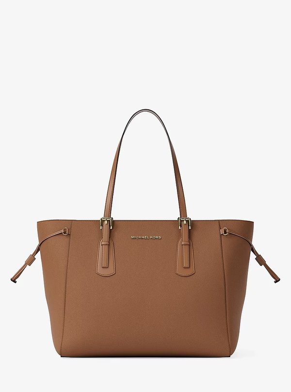 Michael Kors Voyager Large Saffiano Leather Tote Luggage