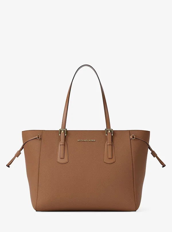 Michael Kors Voyager Large Saffiano Leather Tote Luggage