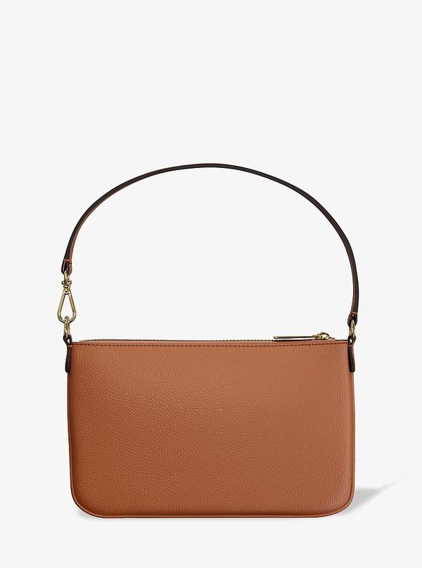 Michael Kors Small Pebbled Leather Convertible Wristlet Luggage