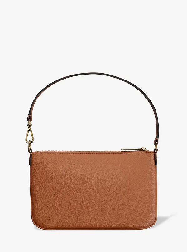 Michael Kors Small Pebbled Leather Convertible Wristlet Luggage
