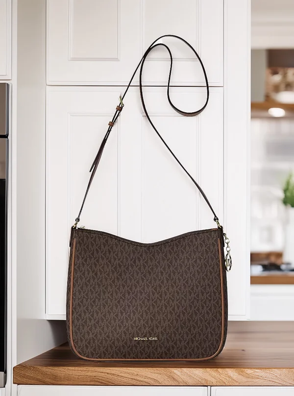 Michael Kors Medium Logo Messenger Bag