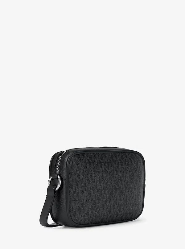 Michael Kors Small Logo Camera Crossbody Bag Black