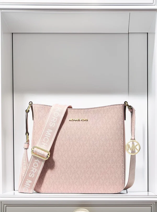 Michael Kors Small Logo Crossbody Bag PWD Blush